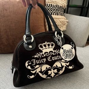 Vintage Suede Juicy Handbag